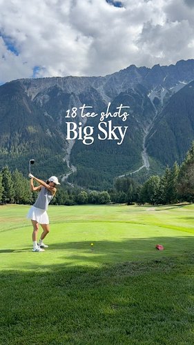 🚗⛳️ First stop: Big Sky Golf Club in Pemberton — where Mt. Currie stares you down on every tee shot. Doesn’t even matter if y...