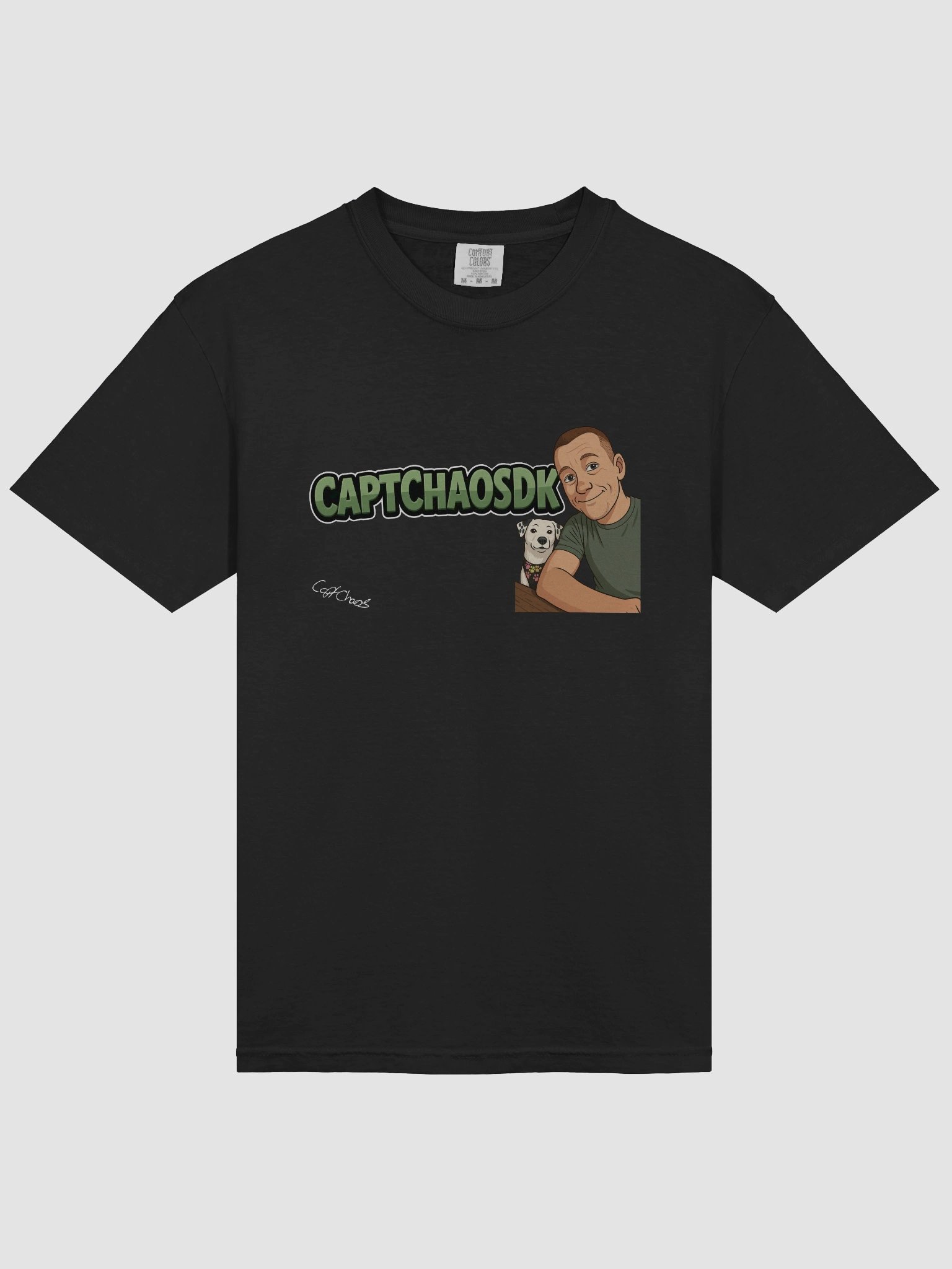 CaptChaosDk (S-4XL) White Signature product image (33)