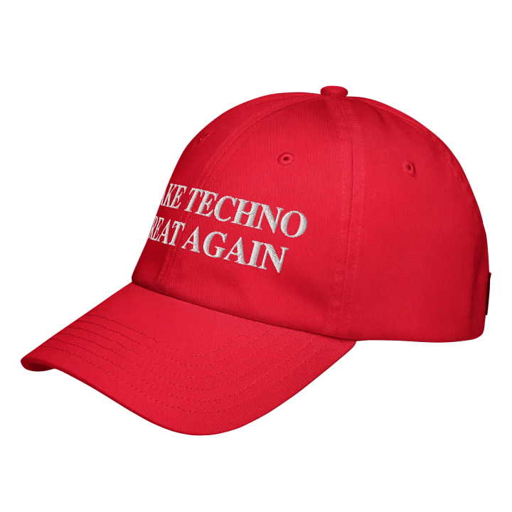 'Make Techno Great Again' Hat product image (2)
