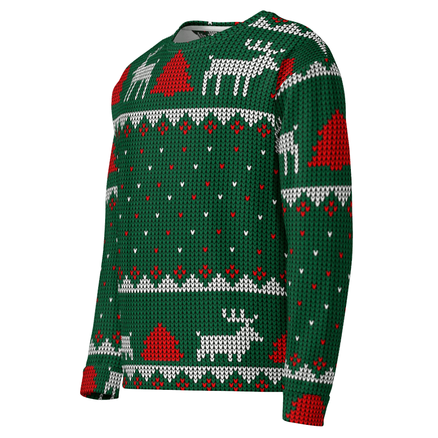 Festive Reindeer All-Over Print Sweatshirt product image (5)