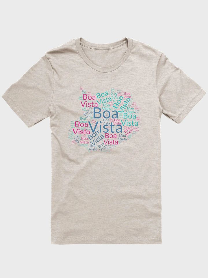Boa Vista Word Cloud T-Shirt product image (1)