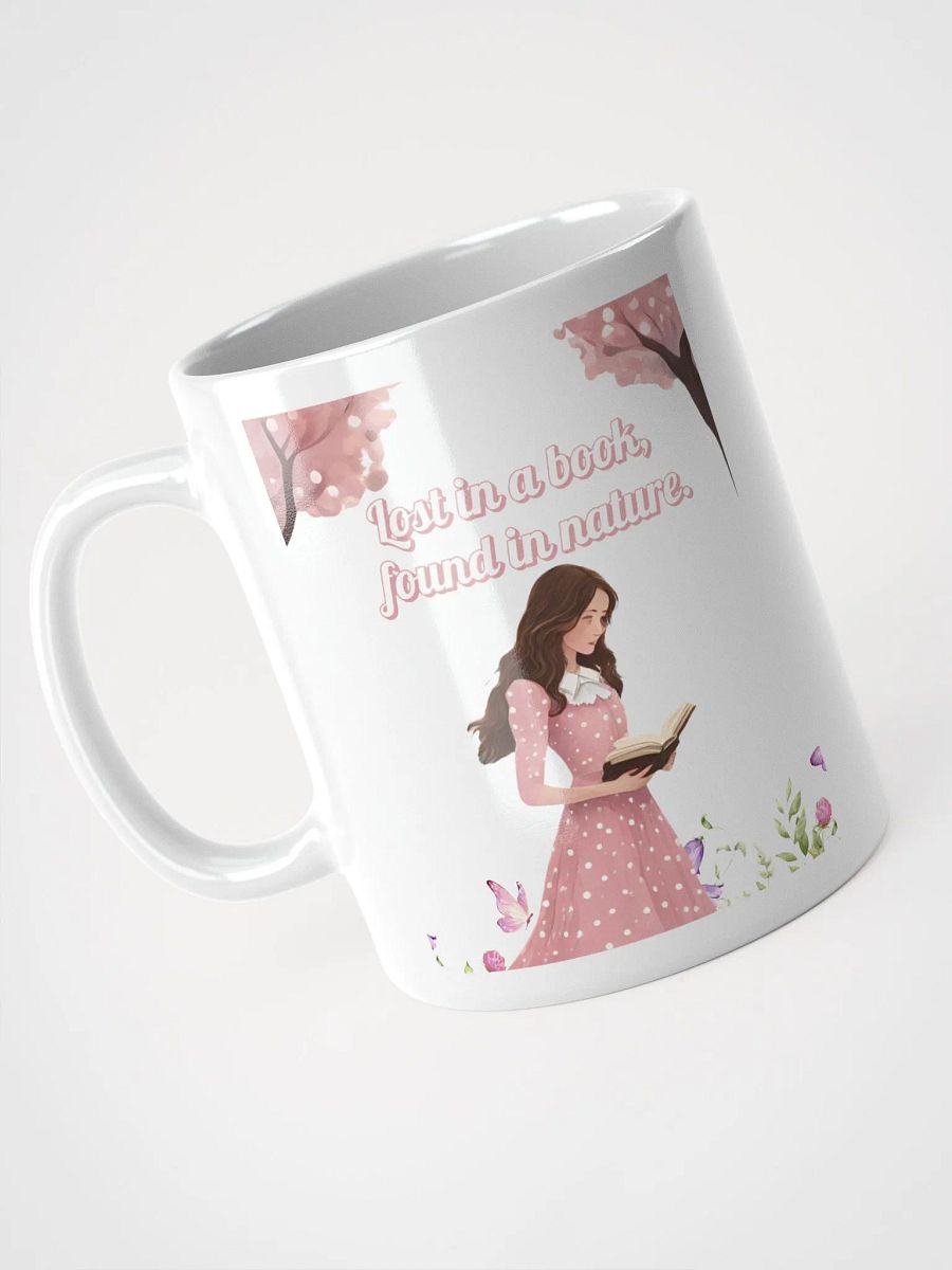 Lost In A Book, Found In Nature White Mug product image (13)