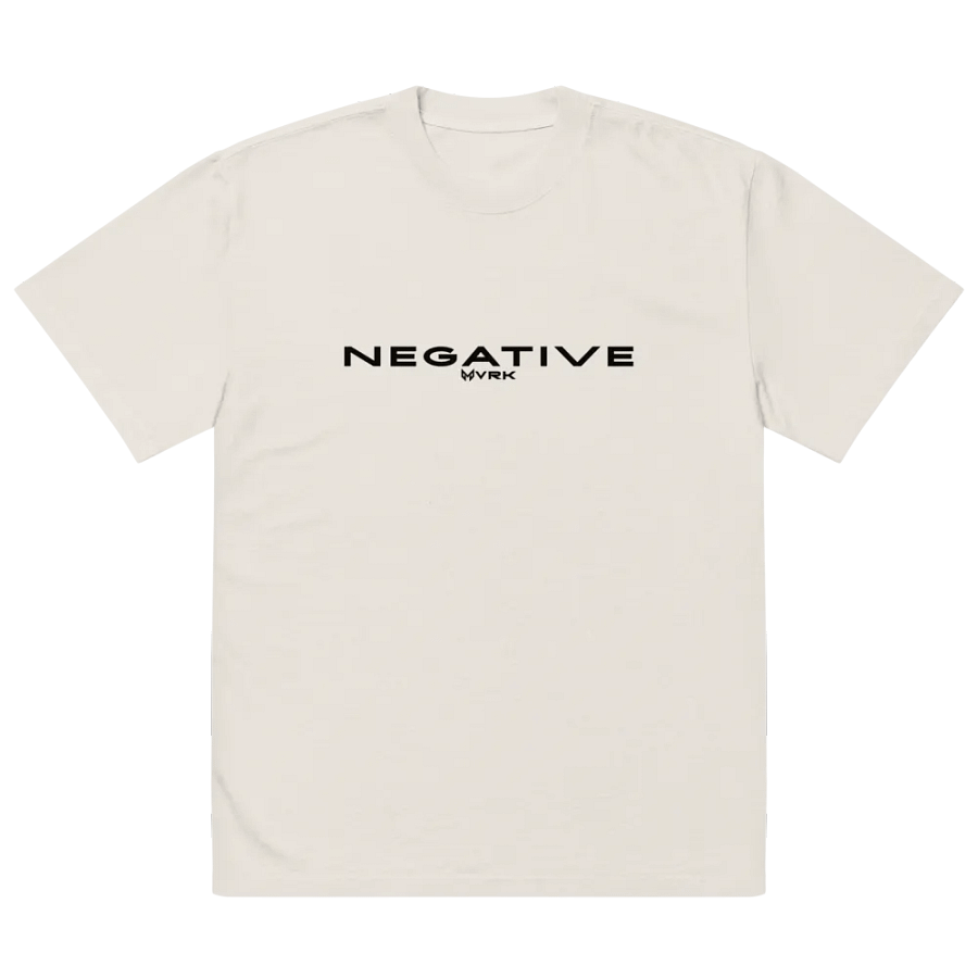 MVRK Negative Oversized Tee Black Logo product image (14)
