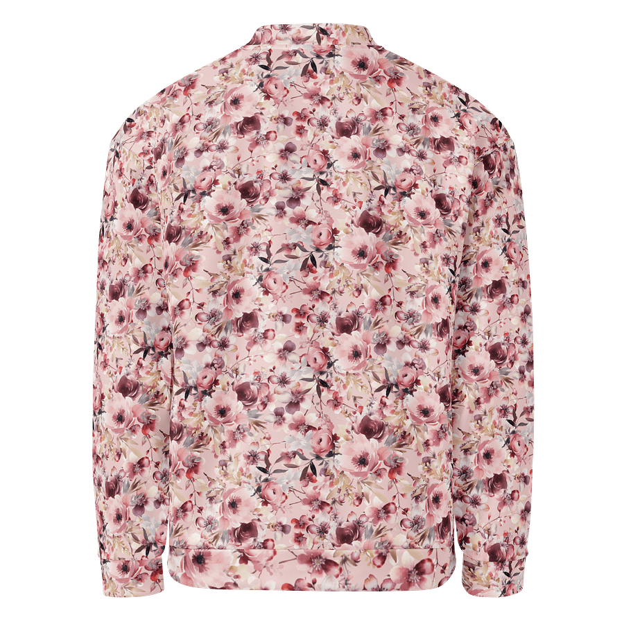 Pink Roses Garden Bomber Jacket product image (2)