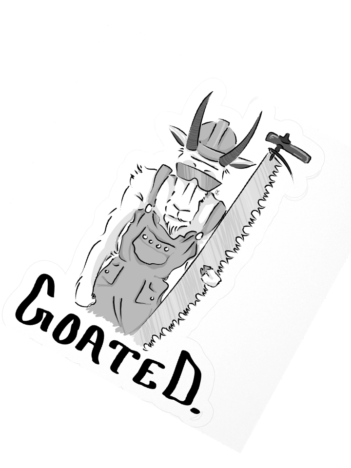 Goated Sticker product image (6)