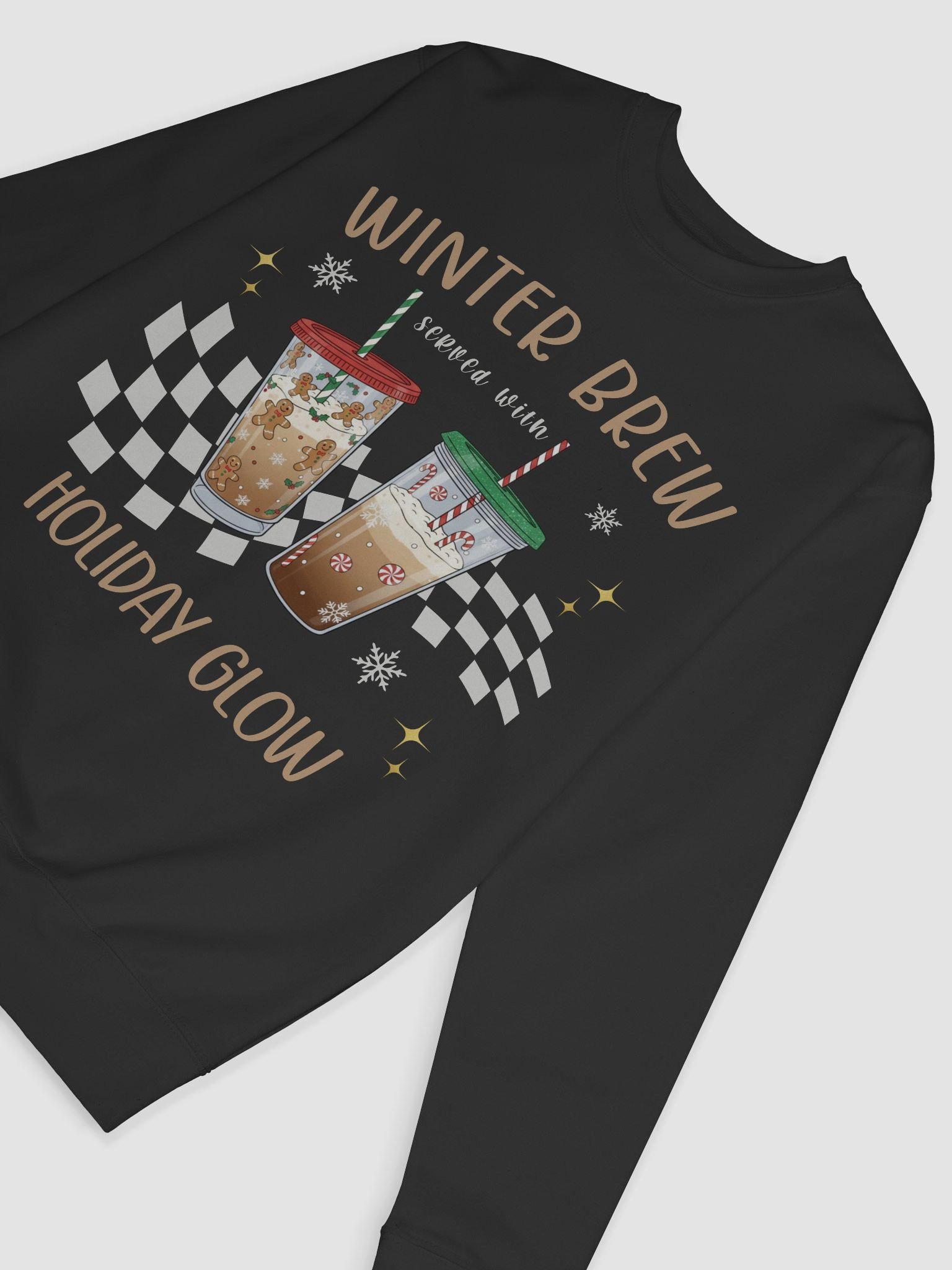 Winter Brew To Go – Festive Holiday Coffee Cup Design | Cozy Christmas Aesthetic Art product image (27)