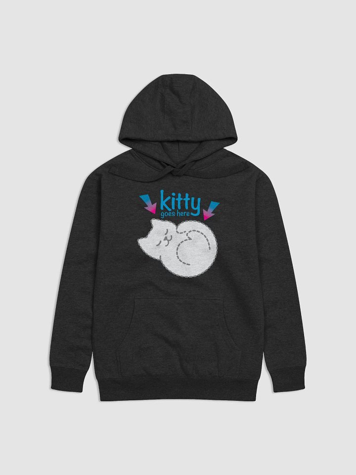 KITTY goes HERE! • unisex premium hoodie by Cotton Heritage product image (1)