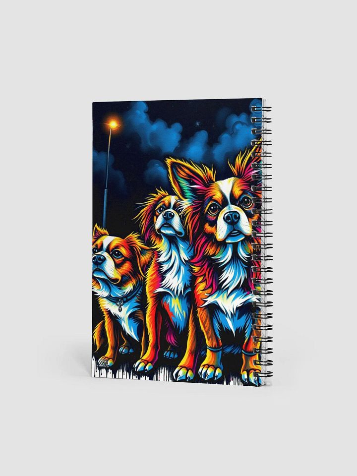 Vibrant Dogs Spiral Notebook product image (2)