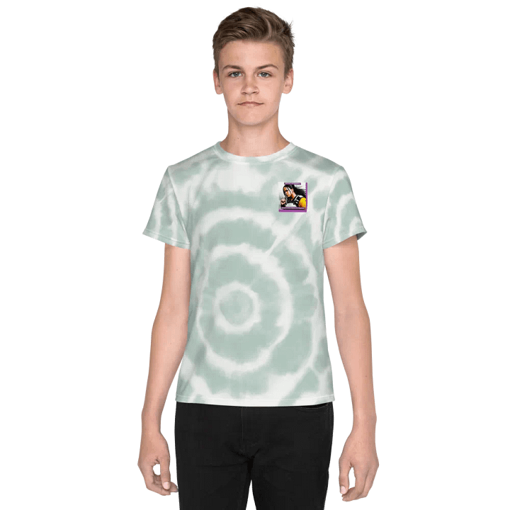 Green Dream Youth Tie-Dye T-Shirt product image (1)