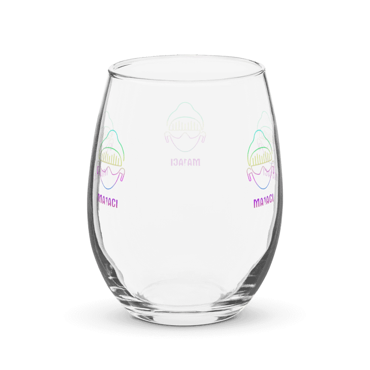 Ma1aci Beats Stemless Wine Glass product image (2)