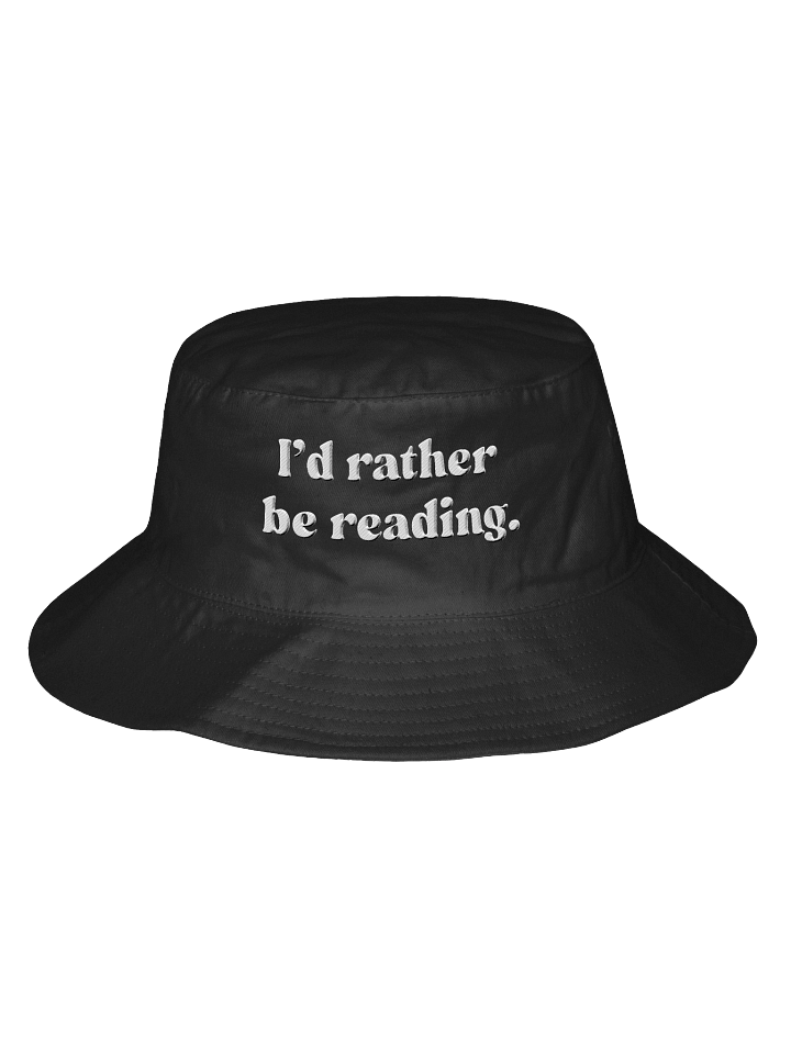 Rather Be Reading Flexfit Bucket Hat product image (1)