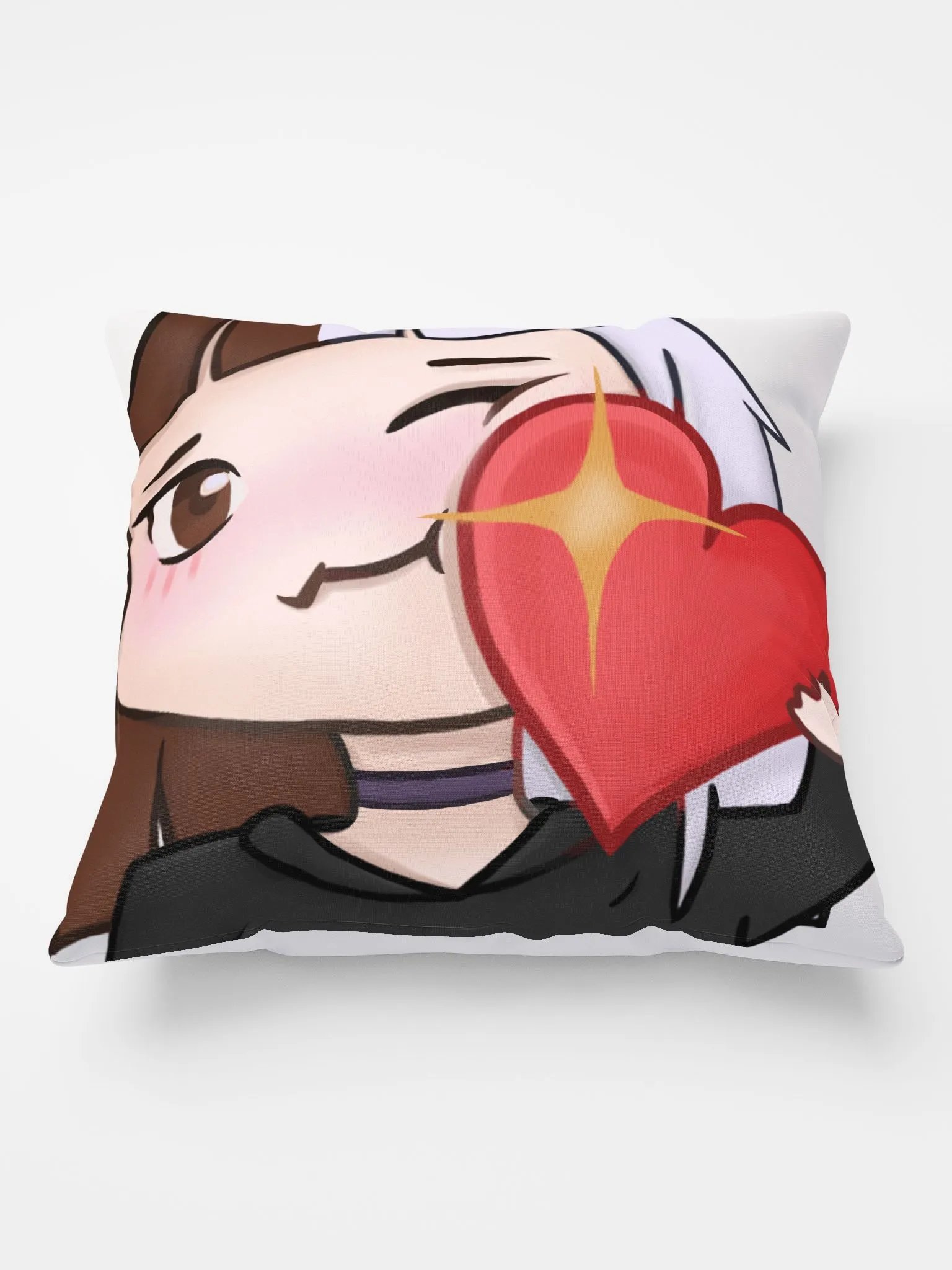 Lila Heart Pillow product image (1)
