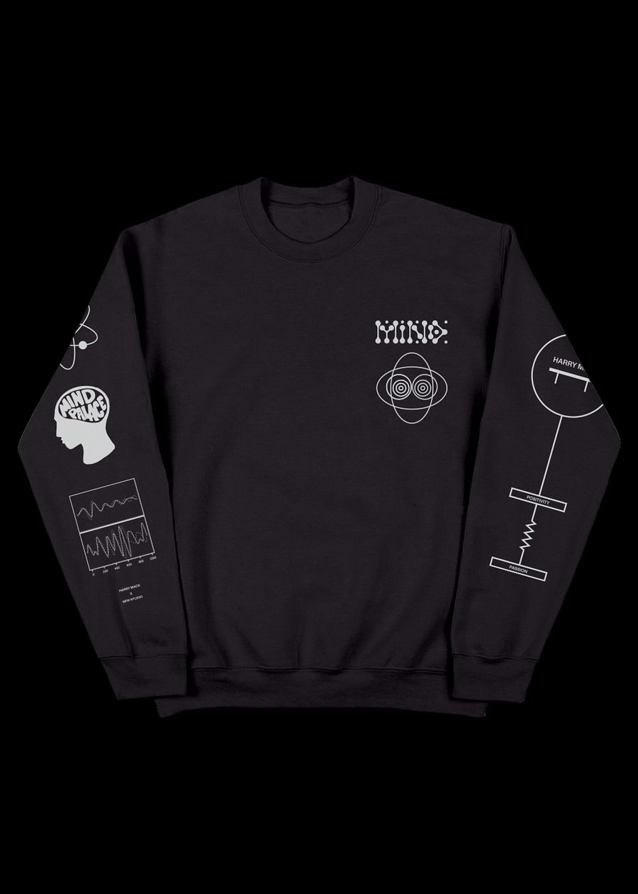 Brain Wave Crewneck Sweatshirt product image (1)