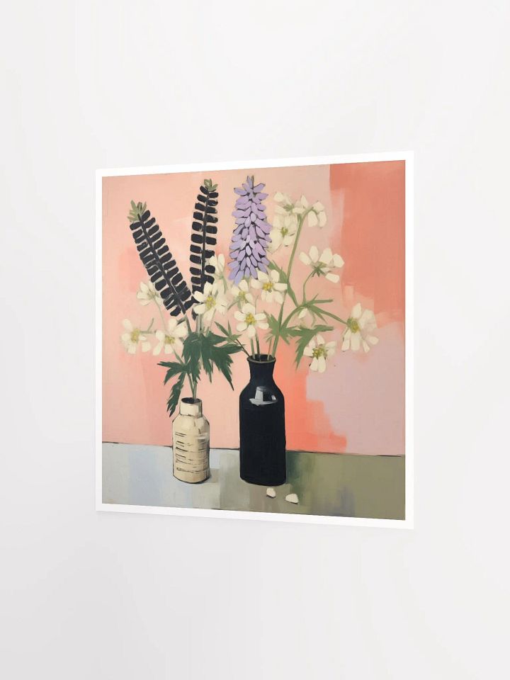 Art2401-62 Vase Flowers Still Life - Art Print product image (10)