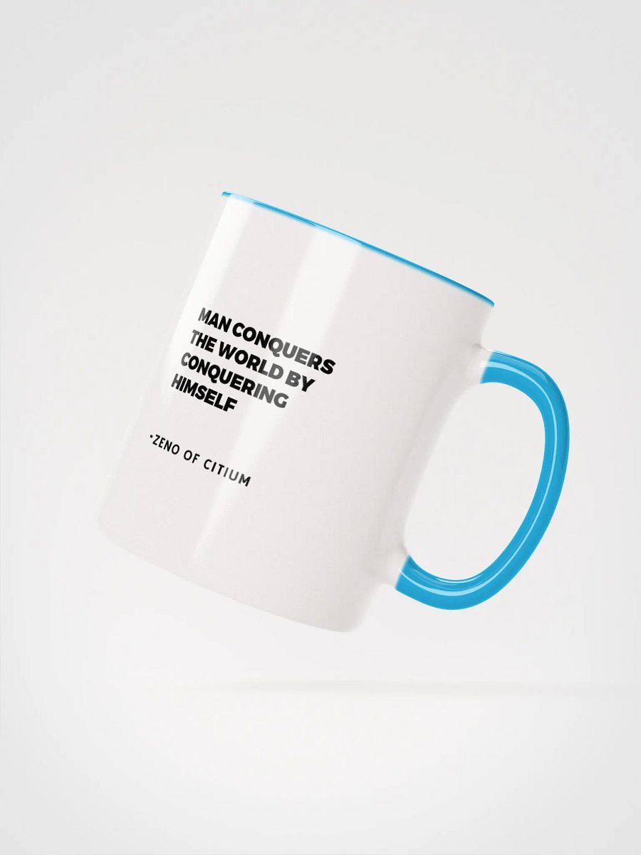 Man Conquers The World By Conquering Himself Mug product image (19)