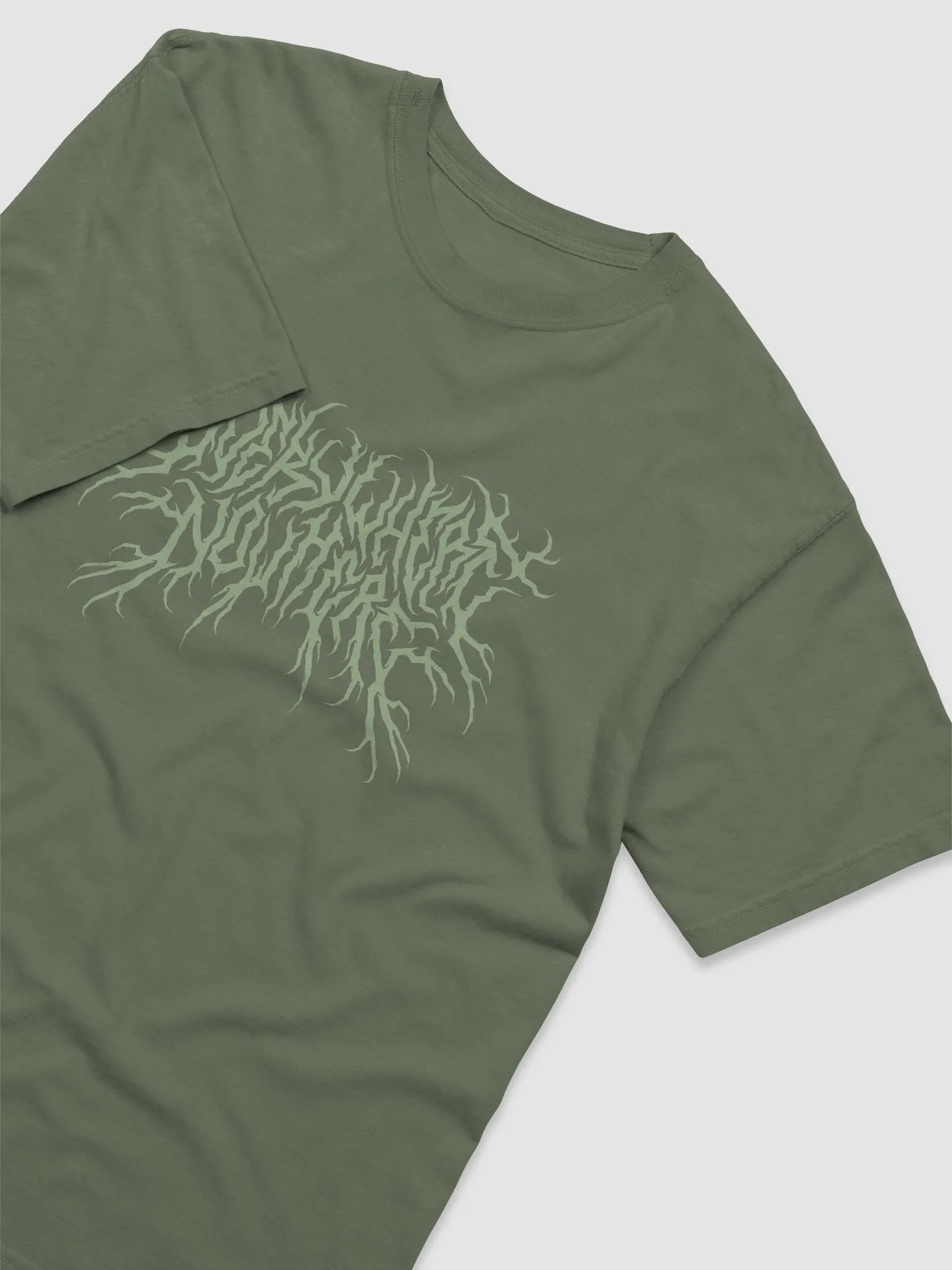 Metal Logo T-Shirt - Green product image (2)