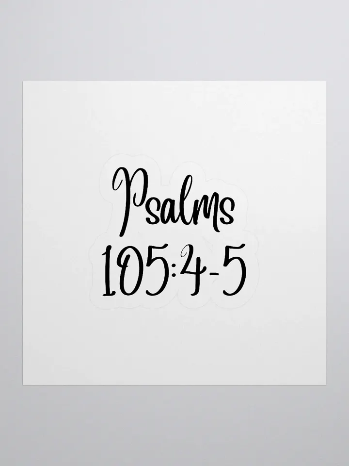Psalms 105:4-5 product image (1)