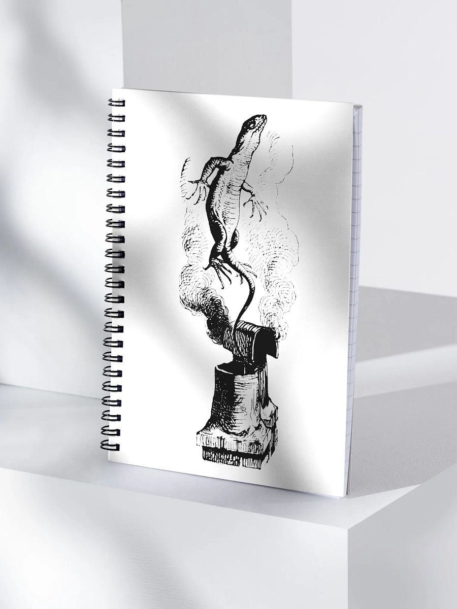 Chimney Lizard Spiral Notebook - Alice Collection product image (4)