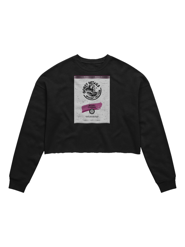 Spooky Seltzer - Bella+Canvas Women's Fleece Crop Sweatshirt product image (1)