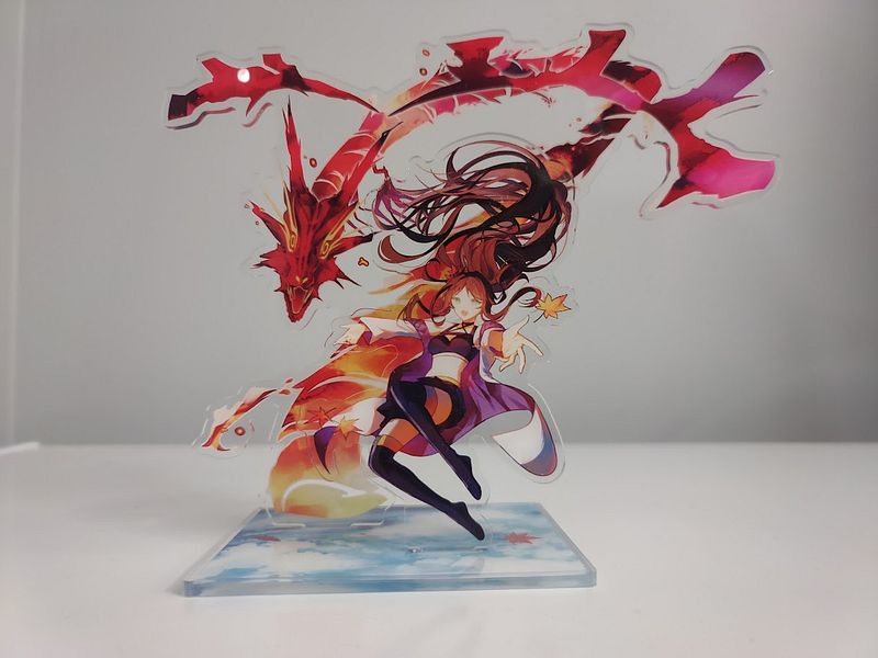 Crimson Dragon Maple Acrylic Standee