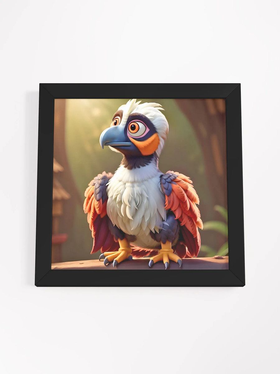Endangered Species - Mexico - King Vulture Eco-Friendly Ayous Wood Framed Poster product image (4)