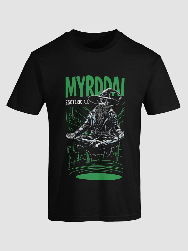 MYRDDAI: 90s Retro Cyberpunk Style with Back Logo - Unisex T-Shirt product image (1)