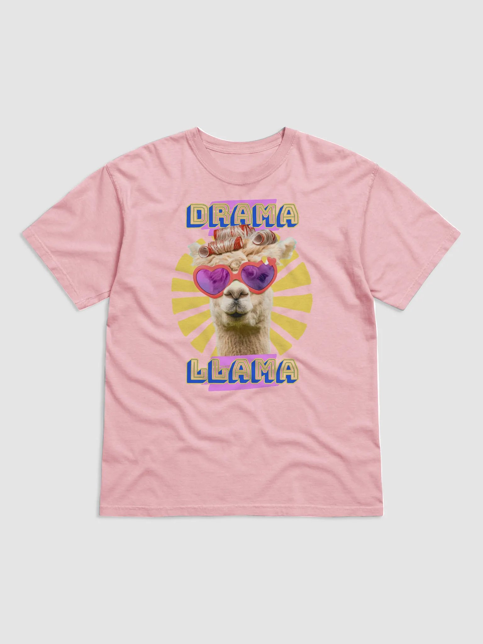 Drama Llama Sunshine and Rollers T-Shirt product image (1)