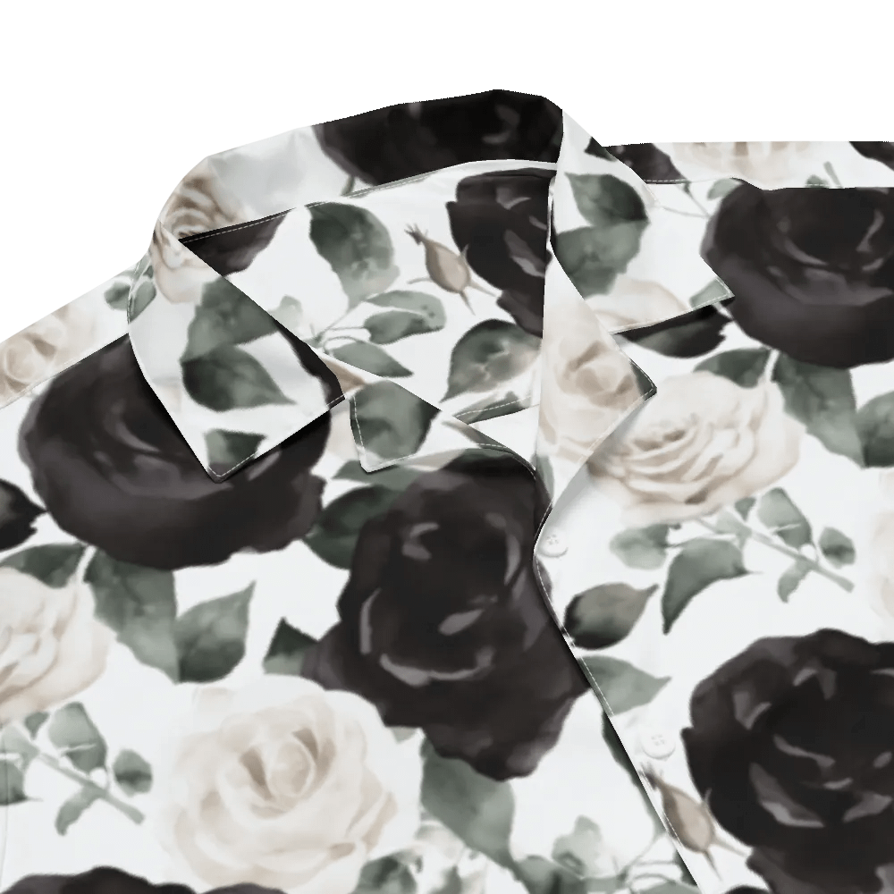 BLACK ROSES HAWAII SHIRT product image (3)