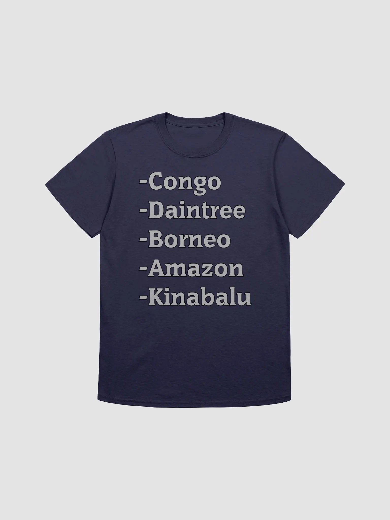 Original Jungle List T-Shirt (Gildan Softstyle) product image (1)