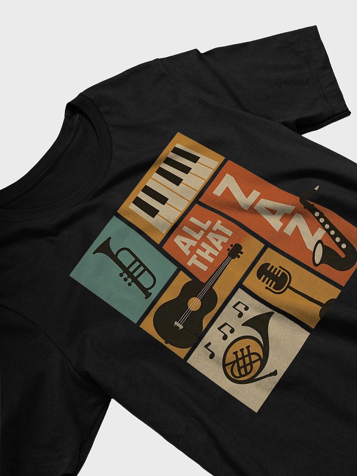 Vintage Jazz Collage T-Shirt product image (2)