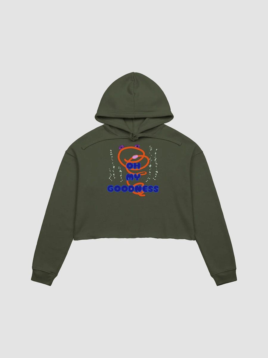 OMG Fleece Crop Hoodie product image (1)
