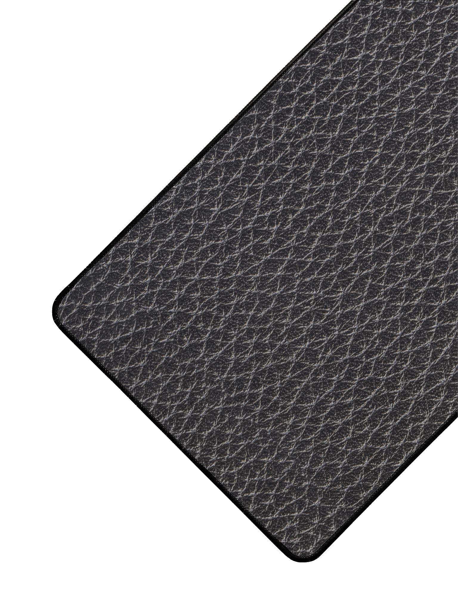 Black Leather Texture Desk Mat for a Stylish Workspace product image (3)