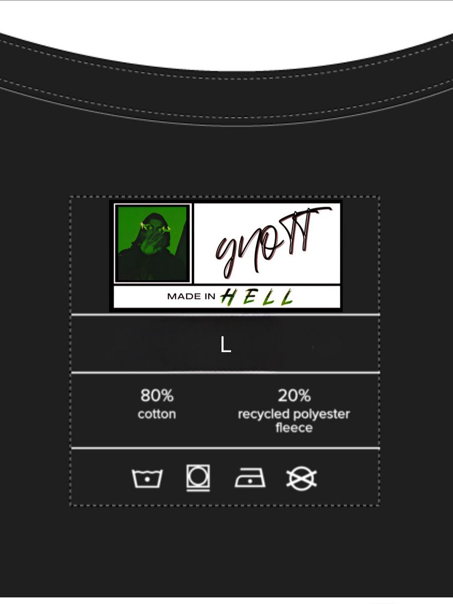 Gradient Typography Hoodie - Smaragd Green product image (6)