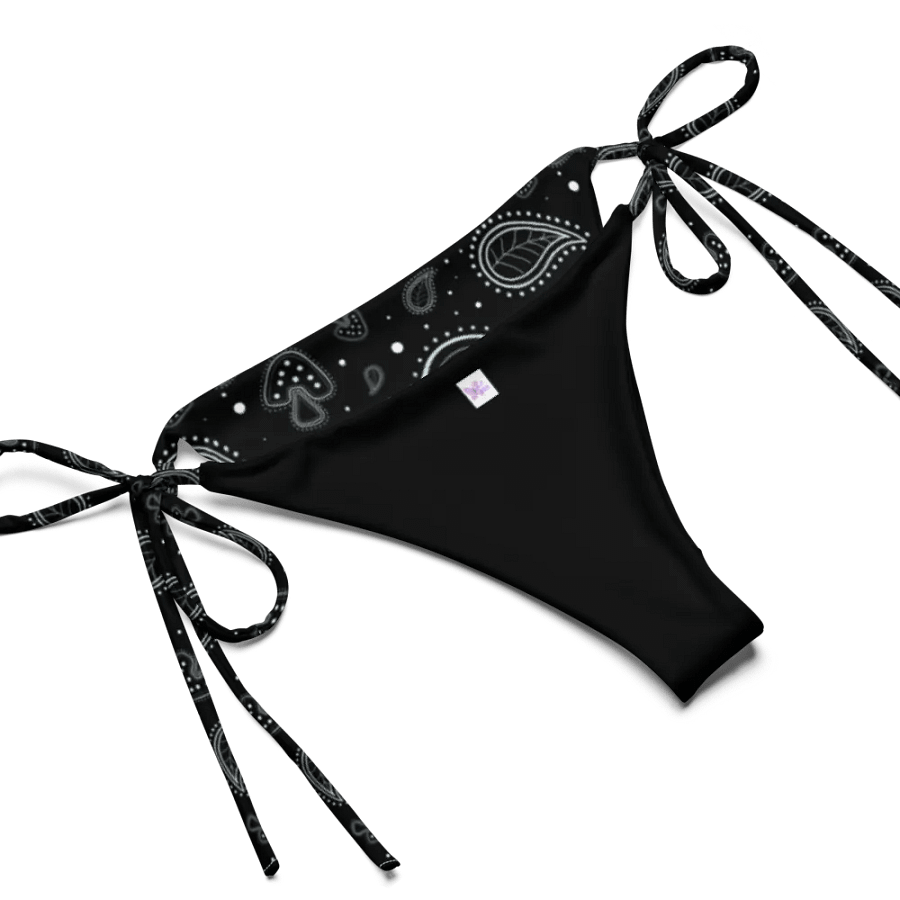 Paisley Mushroom Monochrome Bikini Set product image (9)