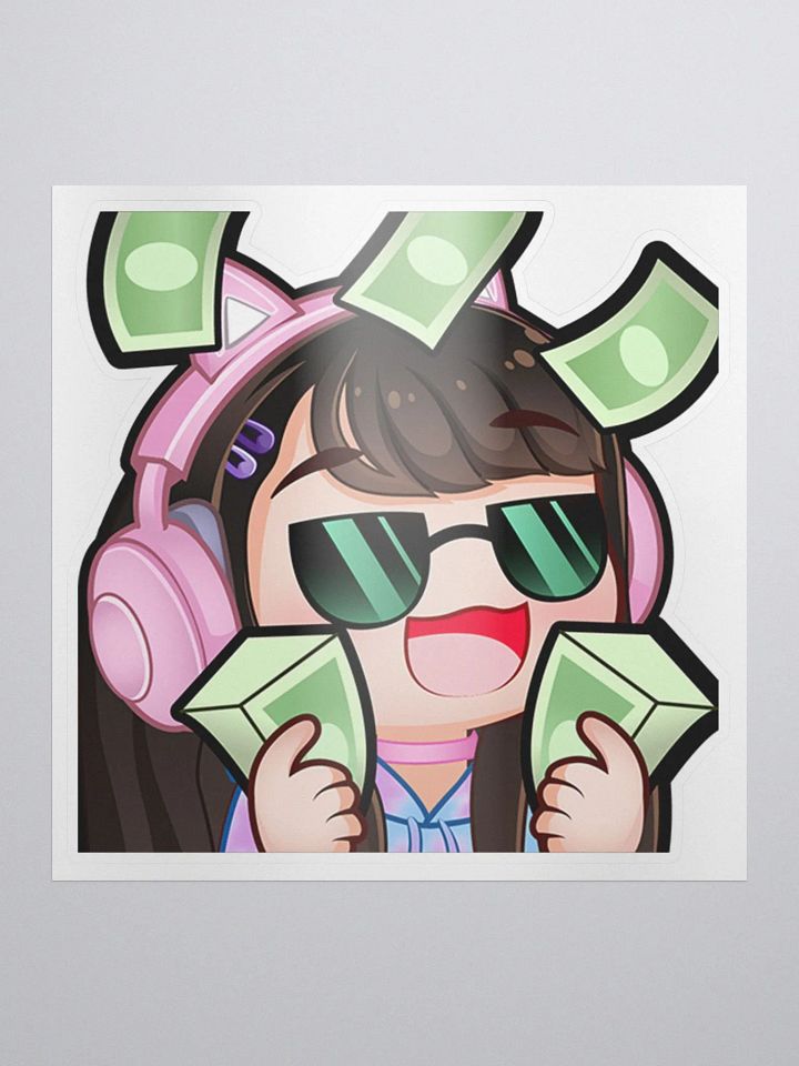 PeachyKat Money Sticker product image (1)