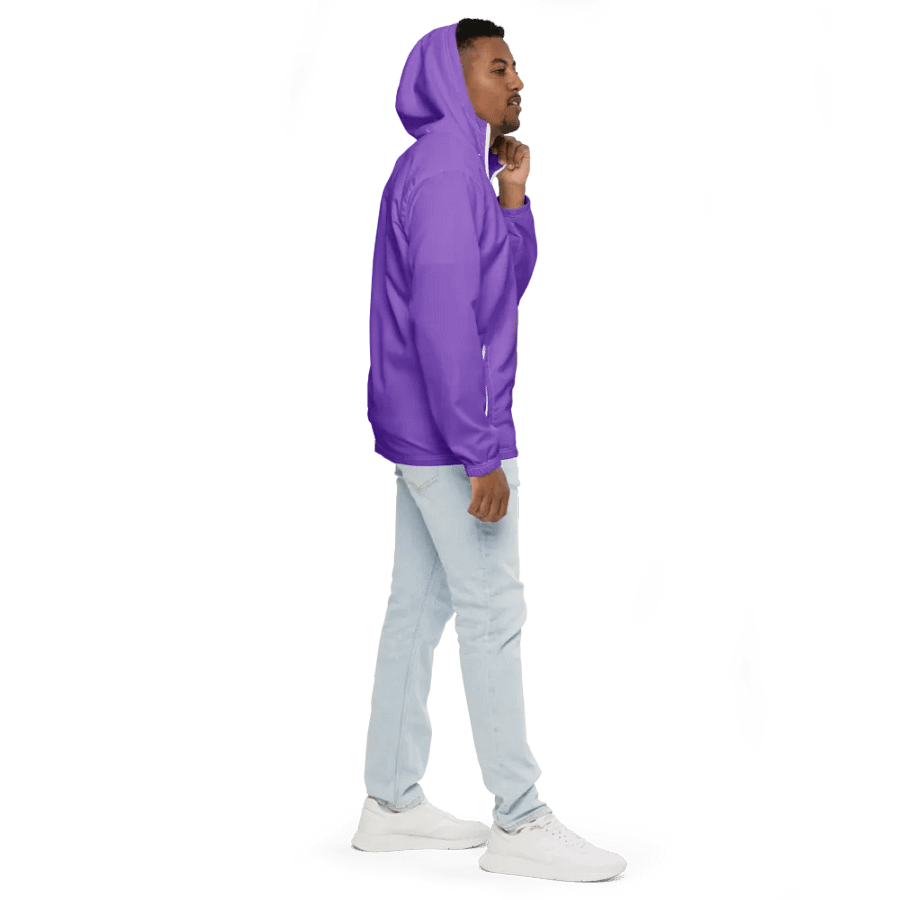 Plain Color Amethyst Windbreaker product image (5)