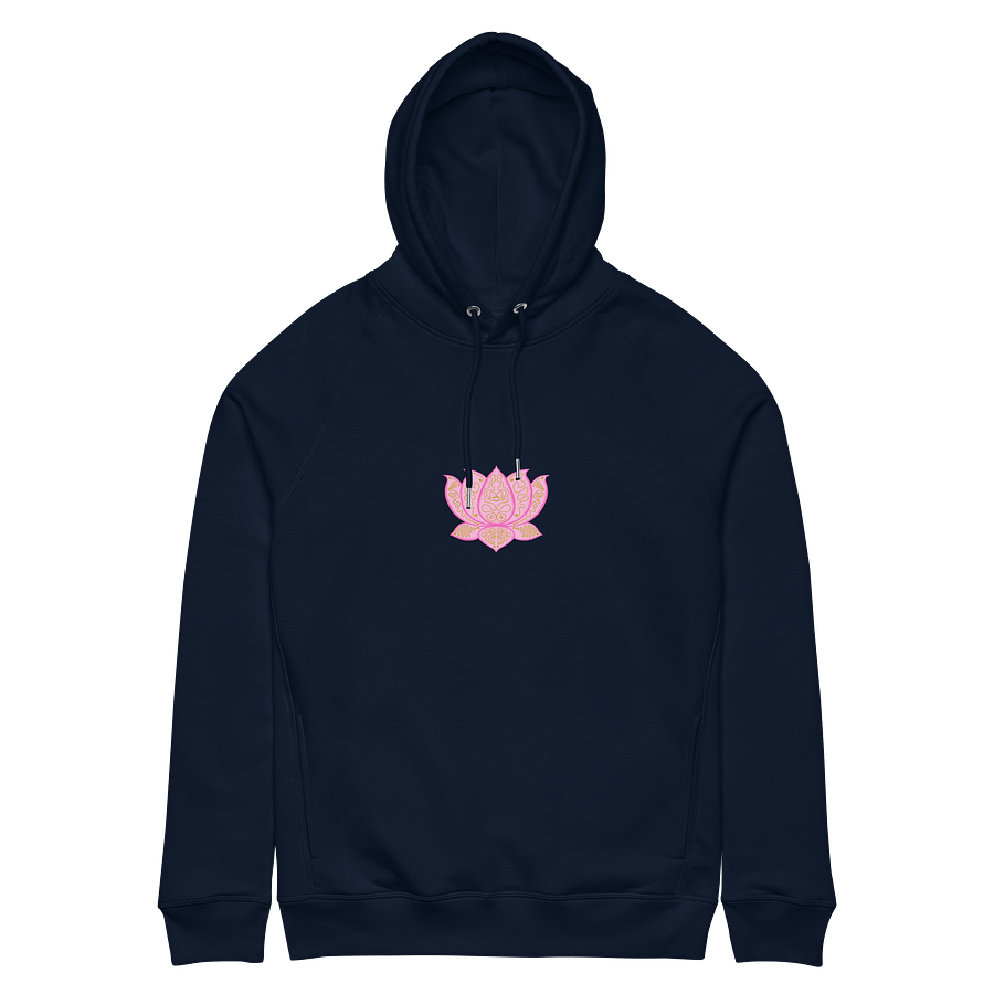 Golden Lotus Unisex Organic Hoodie product image (6)