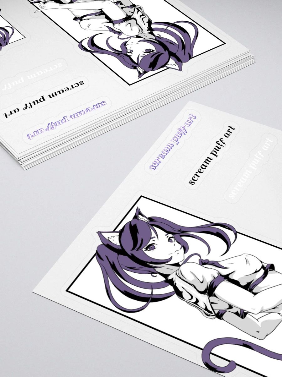 Scream Puff Sticker Sheet product image (11)