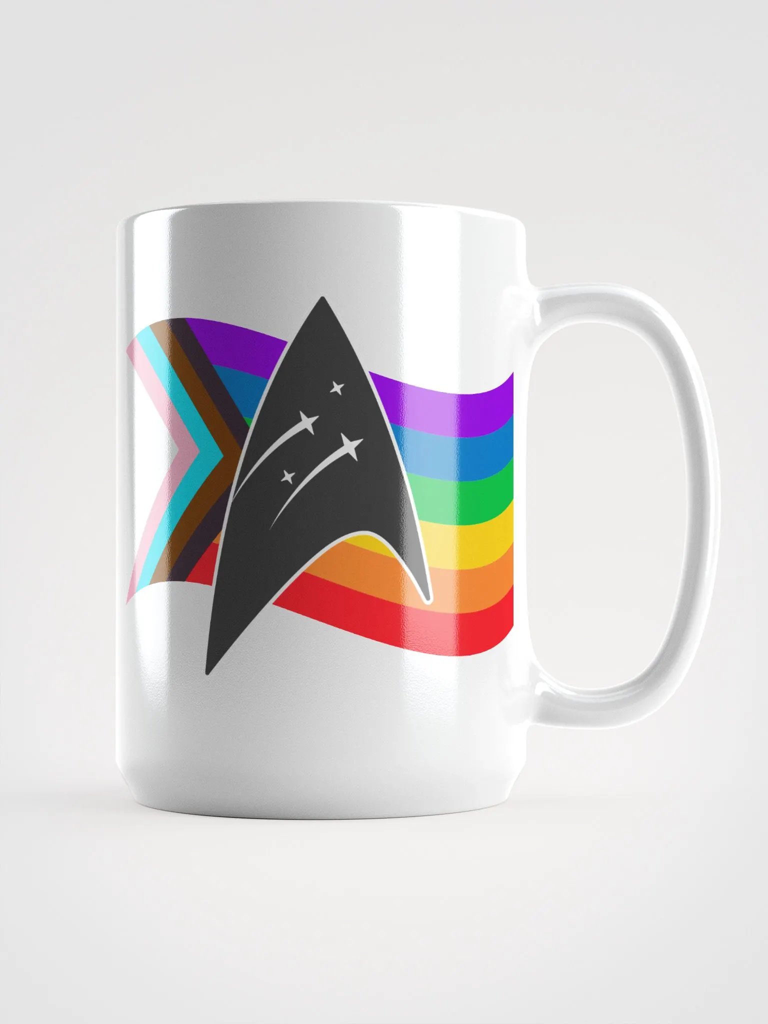 2023R Icon mug with Pride Flag product image (1)