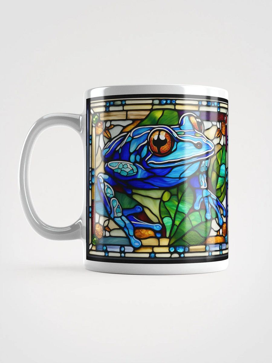 #001 Mr. Blues Frog Stained Glass Mug product image (11)