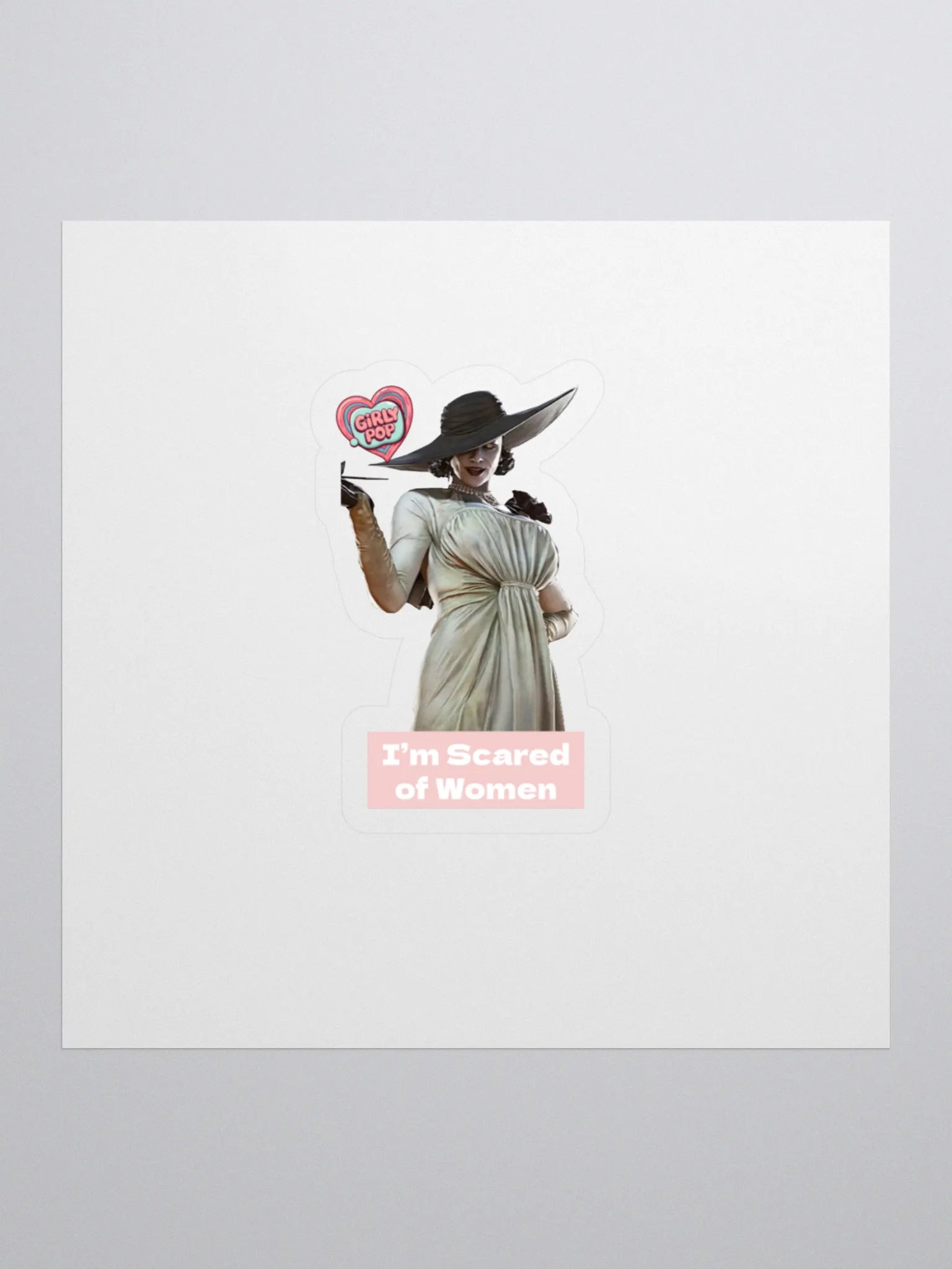 Big Scary Lady Sticker product image (1)