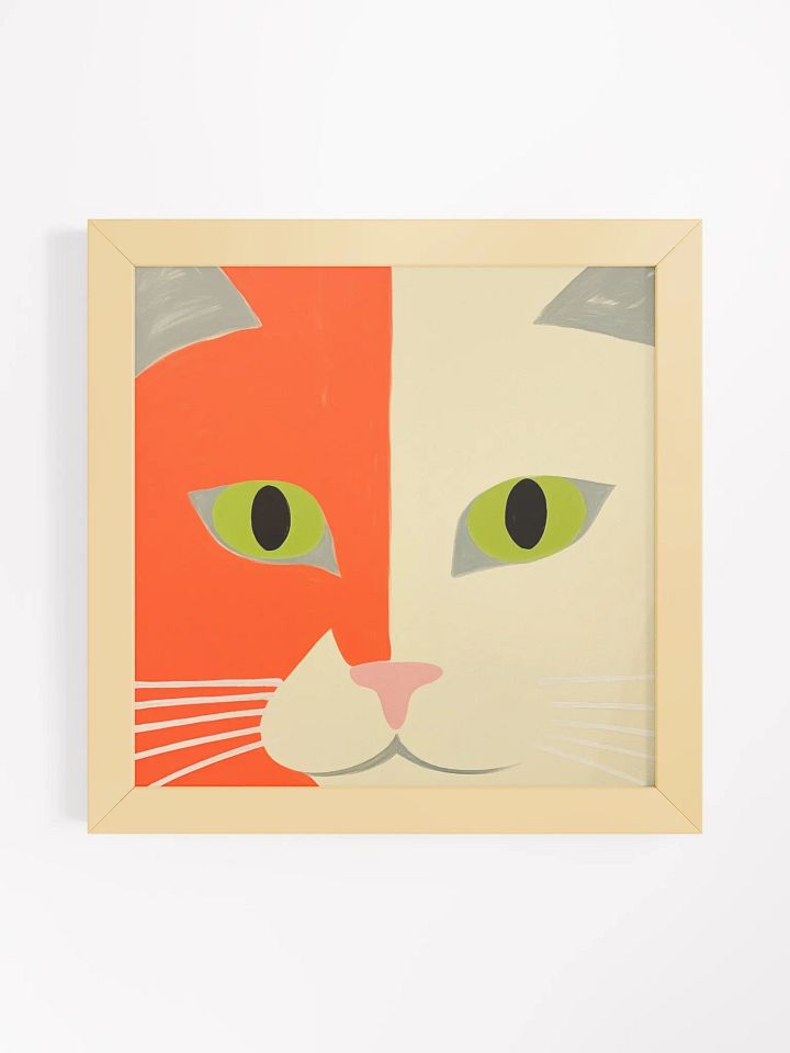 Feline Fusion Framed Matte Poster product image (5)