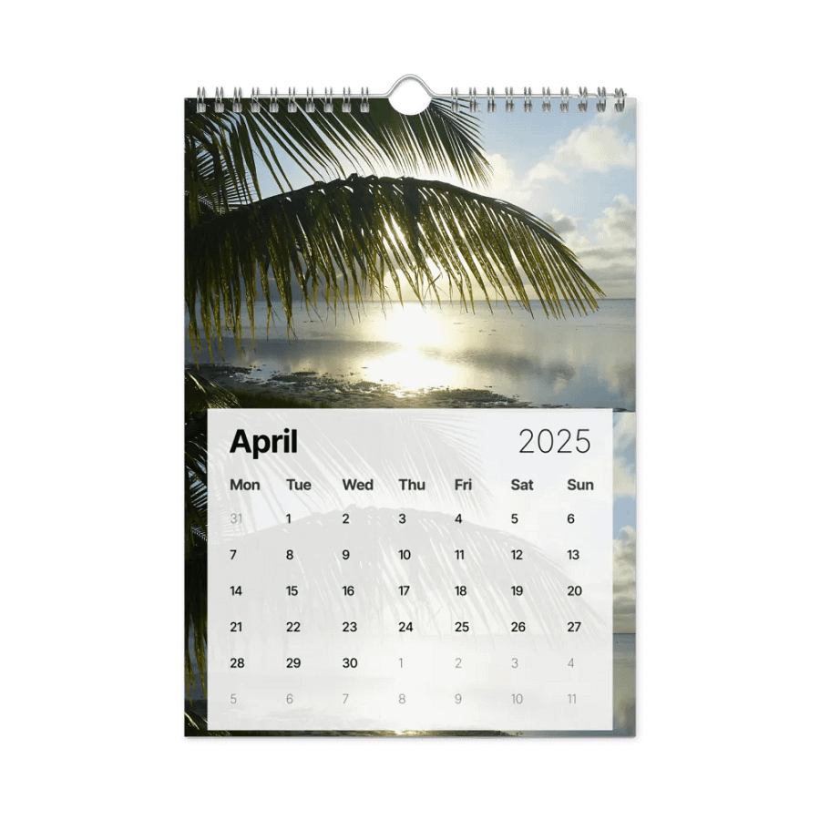 Calendar 2025 - Cook Islands 'Heaven on Earth' product image (7)