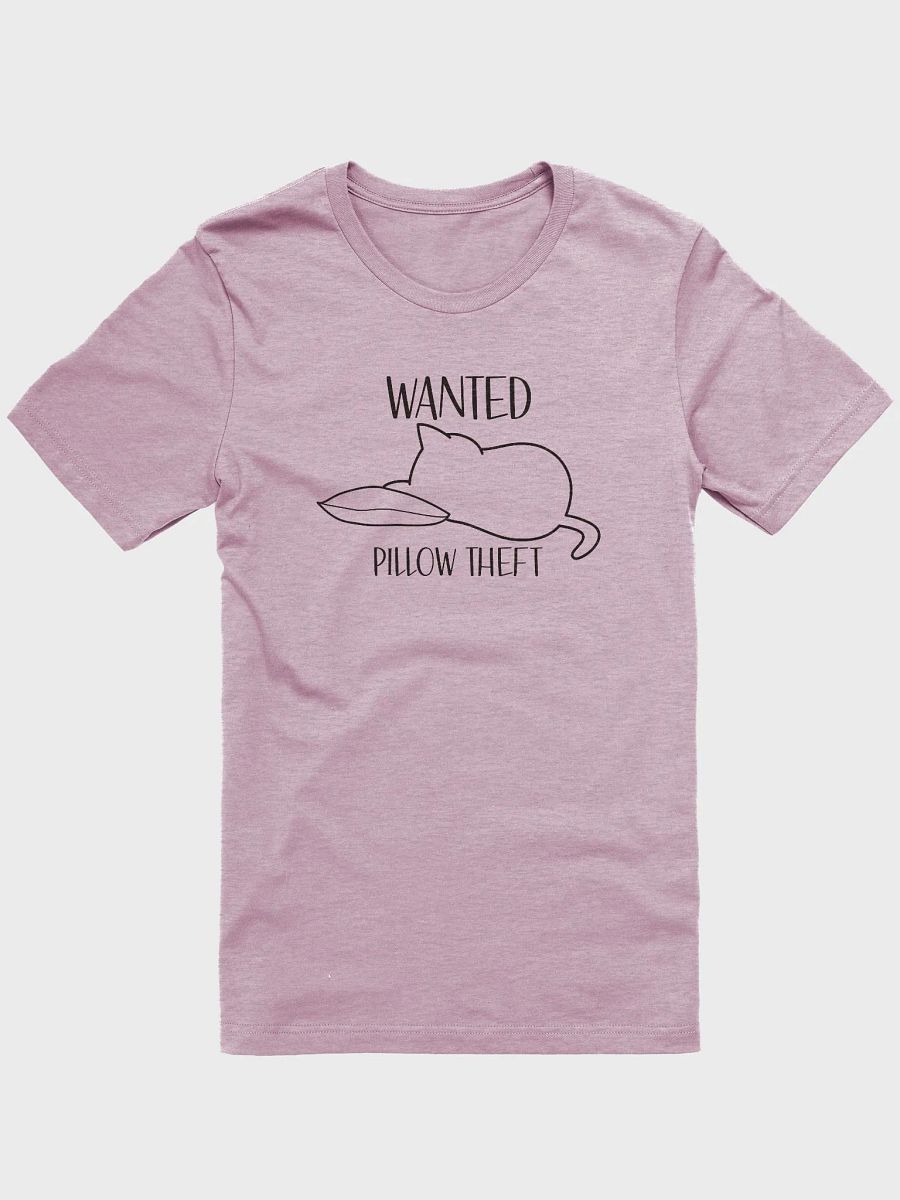 Wanted Unisex Tee, Pillow Theft, Black Print product image (1)