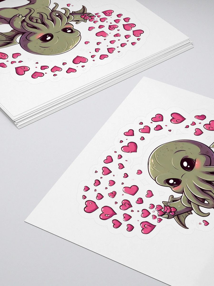 Spread Love Cthulhu Sticker! product image (4)