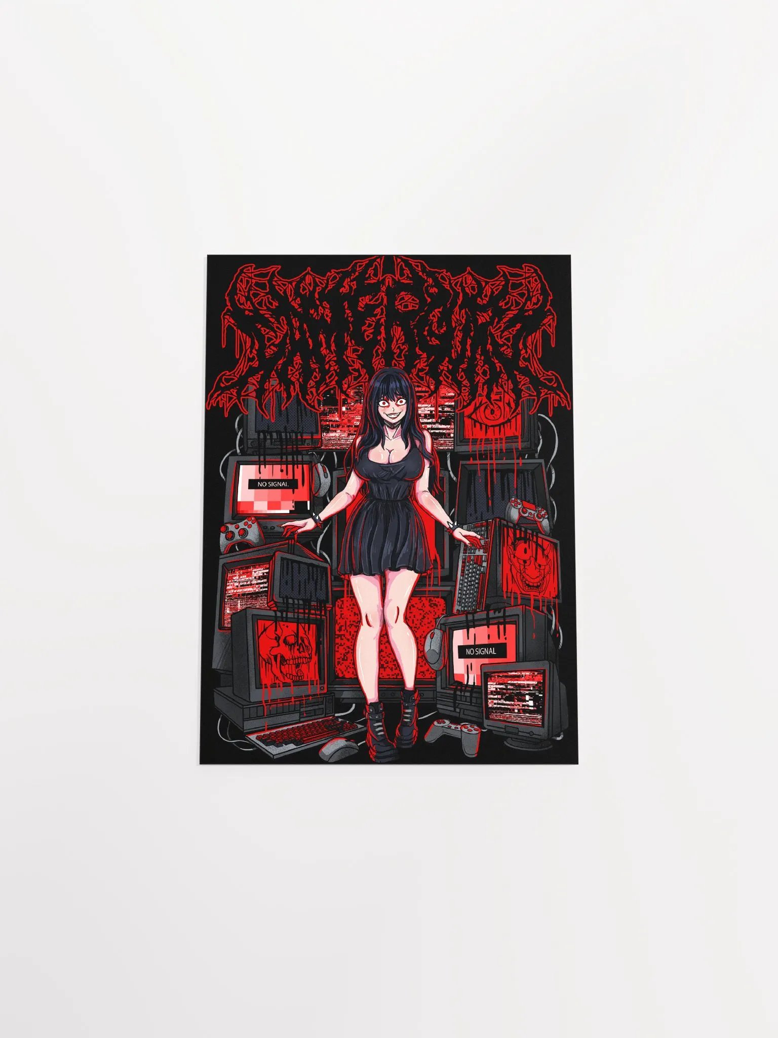 METAL GAMER GURL POSTER!! product image (30)