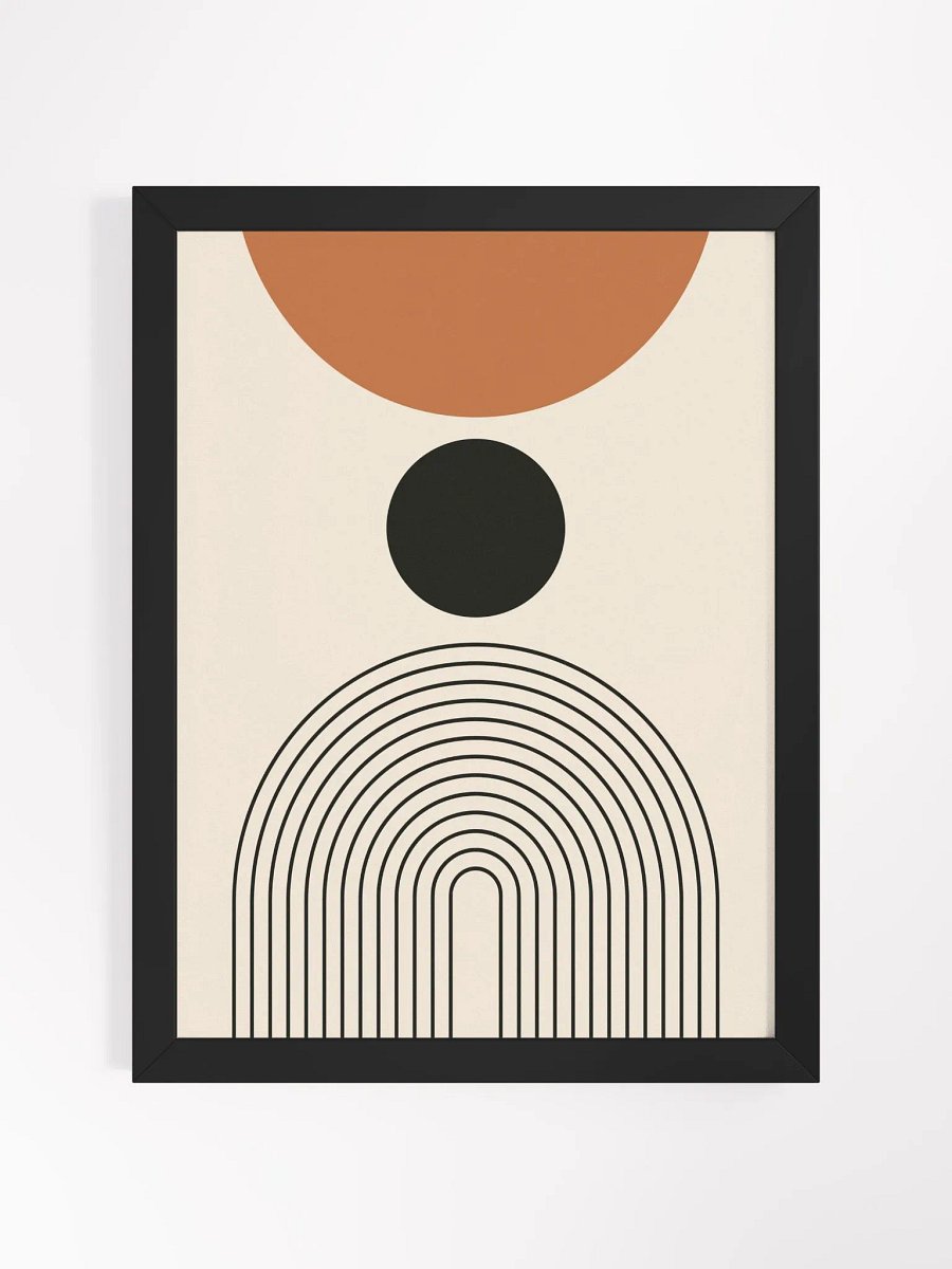 Abstract Harmony Framed Matte Poster product image (8)
