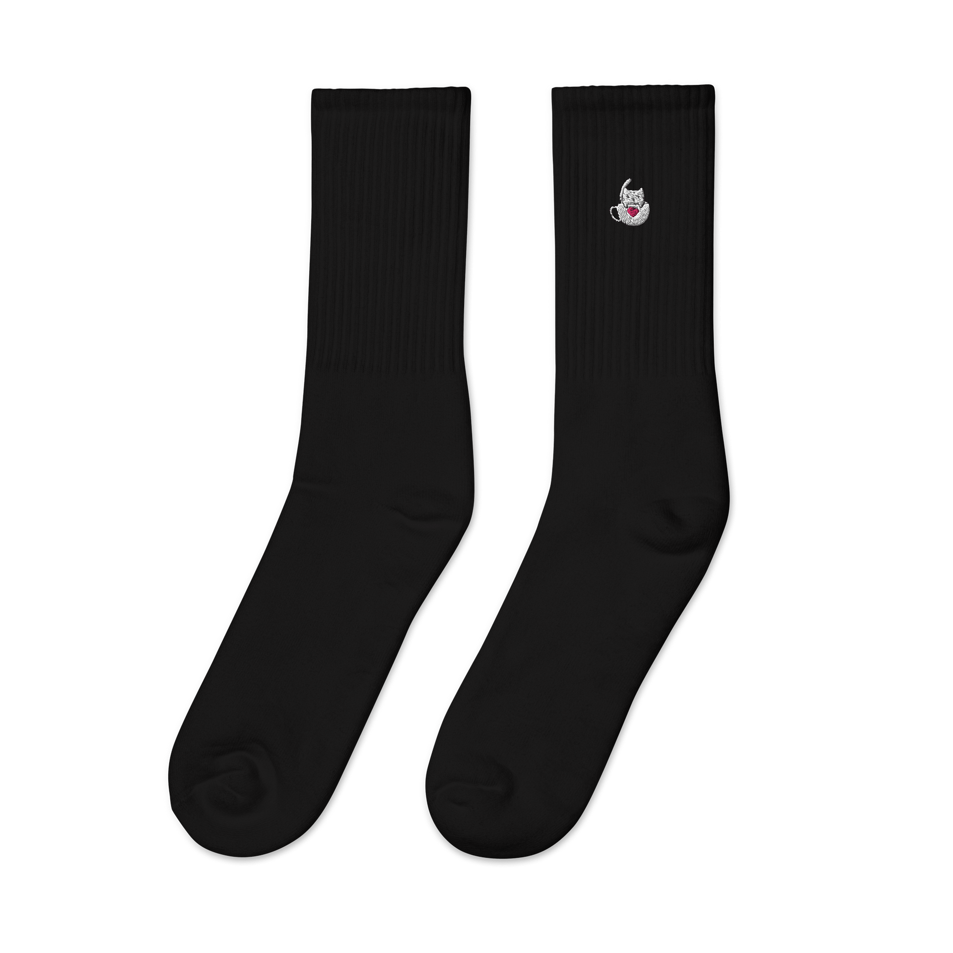 Softie's Café Logo Crew Socks product image (3)