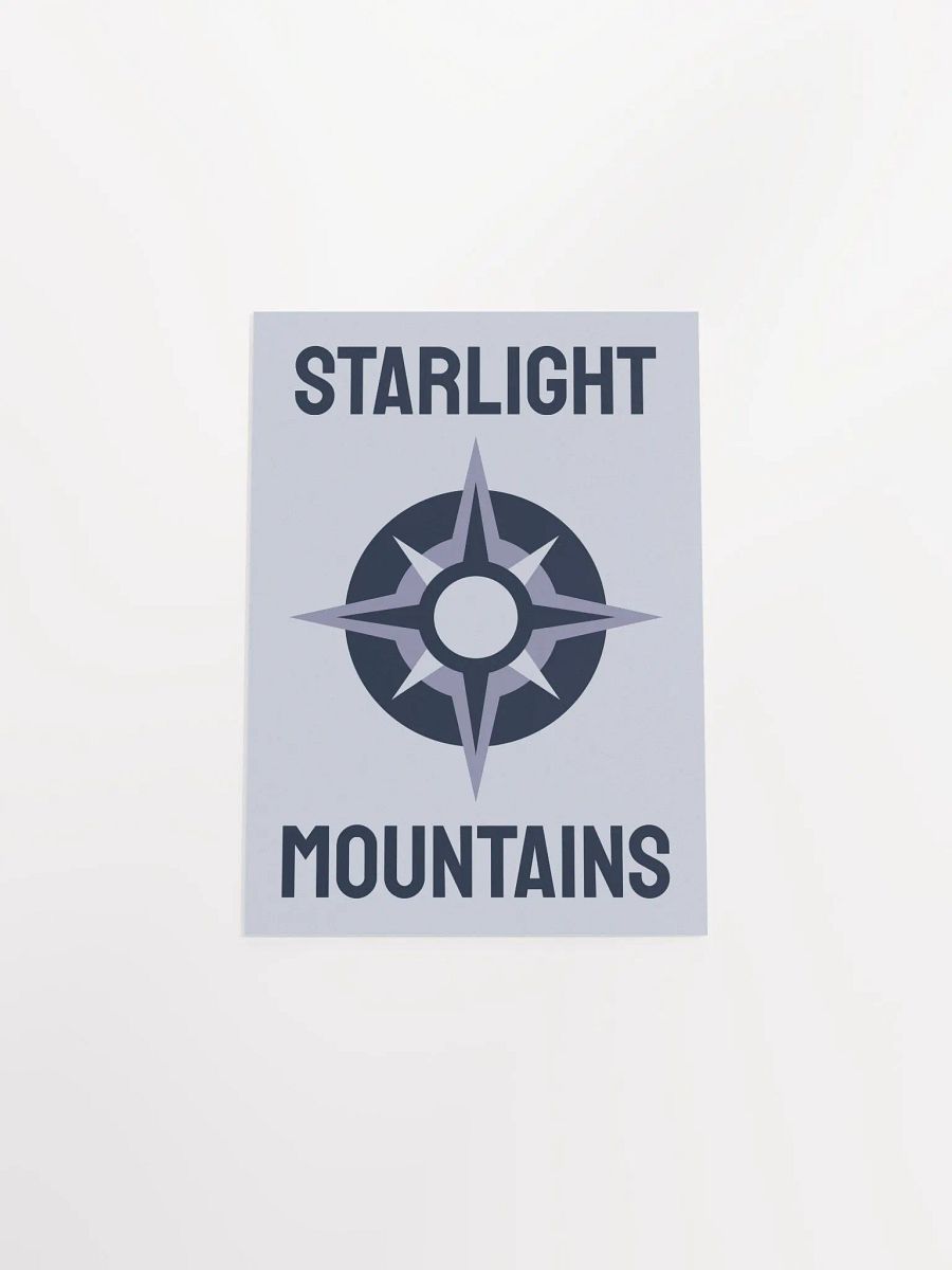 Starlight Mountains Souvenir Poster product image (4)