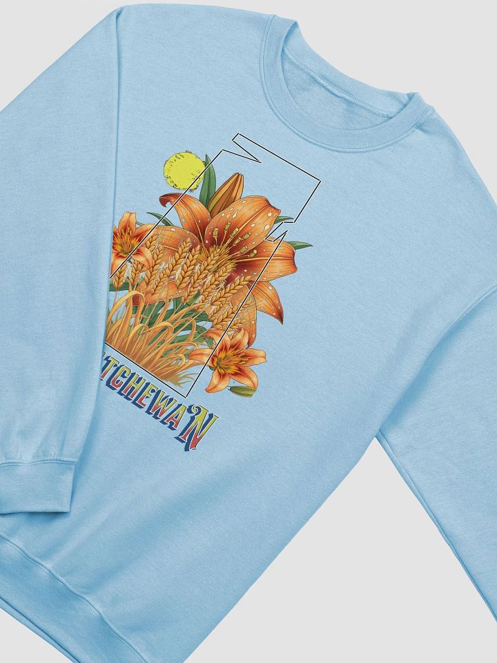 Saskatchewan Province Lily & Wheat Crewneck product image (6)